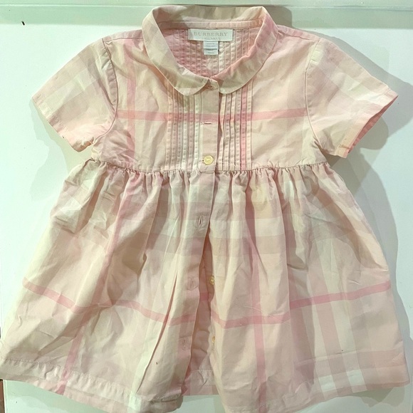 Burberry Dresses Burberry Baby Dress Poshmark